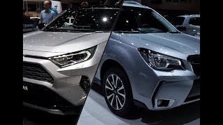 Toyota RAV4 2020 vs Subaru Forester 2020 [upl. by Ssur]