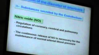 23 DrHany 15042014 Ch6 regulation of the diameter of arterioles [upl. by Aticnemrac]