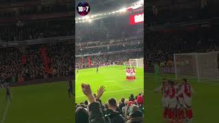 Bukayo Saka Goal vs PSG 🔥 ucl championsleague [upl. by Aubyn]