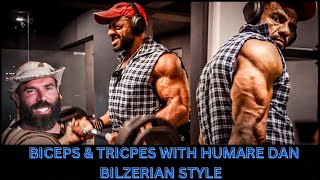 HUMARE DAN BILZERIAN STYLE MEI BicepTricep Workout  UNSTOPPABLE SID  AMATEUR OLYMPIA PREP SERIES [upl. by Okun]