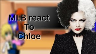 MLB react to chloe future as cruella [upl. by Nwahsed]