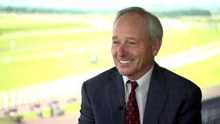 Steve Cauthen speaks to Denis Kirwan at the Dubai Duty Free Irish Derby Launch [upl. by Iyre]