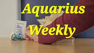 Aquarius March 4 2024 Weekly Tarot [upl. by Enyalb]