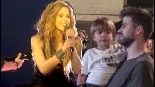 Shakira con Gerard amp Sasha  Antologia Live in Barcelona July 7  El Dorado World Tour HD [upl. by Niessuh]