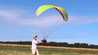 RC Paraglider FLAIR 24  Groundhandling [upl. by Aysab]