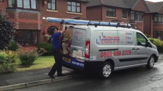 AcornBrooks 130 Stairlift Installation and demonstration in Crewe Cheshire [upl. by Ecnaiva599]