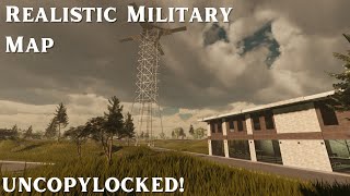 ROBLOX  REALISTIC MILITARY MAP FREE [upl. by Eeldivad]