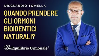 Quando prendere gli ormoni bioidentici naturali [upl. by Okechuku]