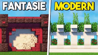 10 besten Mauer Bauideen amp Designs in Minecraft [upl. by Lauer]