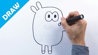 Learn how to draw Roly  Hey Duggee [upl. by Arik]