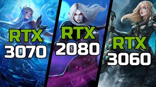 RTX 3070 vs RTX 2080 vs RTX 3060  Test in 12 Games [upl. by Gerdy]