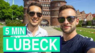 Lübeck in 5 minutes 👬 Visit the medieval German city Lübeck [upl. by Netnerb]