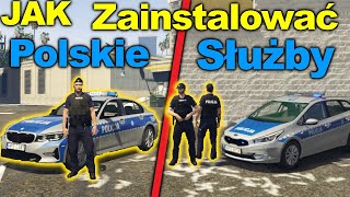 Jak zainstalować Polskie Służby do LSPDFR  GTA  Polskie EUP i Radiowozy [upl. by Adnwahsal598]