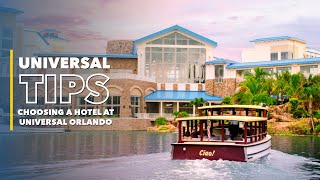 Choosing a Hotel at Universal Orlando Resort  Universal Tips [upl. by Inihor]