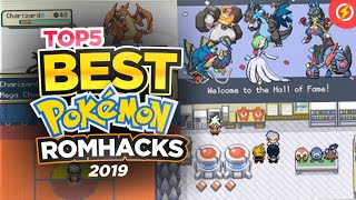 Top 5 BEST Pokemon Rom Hacks 2019 [upl. by Bertila63]