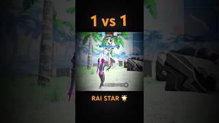 RAI STAR ⭐️ VS ROHAN FF😲 freefire mobilegamingmg viralshort trendingshorts GyanGaming [upl. by Thistle342]