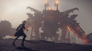 Nier Automata cap2  Como guardar la partida por primera vez [upl. by Jelle263]