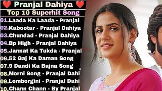 Pranjal Dhaiya New Song  Non  Stop Haryanvi DJ Songs 2024  New Haryanvi Songs  Hits Song [upl. by Abihsat]