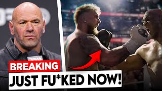 Dana White DESTROYS Mike Tyson VS Jake Paul Boxing Fight [upl. by Anillek]