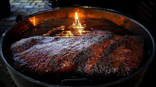 Brisket en el Weber paso a paso  La Capital [upl. by Ttenyl]