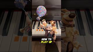 How to Play ‘Up’ Theme – Easy Piano Tutorial piano pianotutorial shorts [upl. by Orfurd]