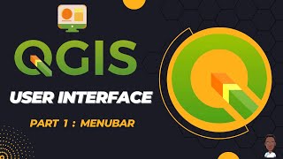 QGIS Interface  Menu Bar [upl. by Reahard]