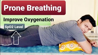 Prone Breathing Techniques  How To Increase Oxygen Level In Body [upl. by Lenoyl878]