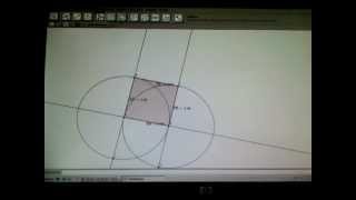 Costruzione di un quadrato tramite geogebra [upl. by Lovich]