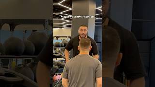 Kratos vs Denzo speed test🏃‍➡️ gym run [upl. by Bonacci420]