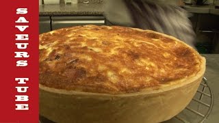 How to make Quiche Lorraine with The French Baker TV Chef Julien from Saveurs Dartmouth UK [upl. by Valenba643]