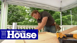 How to Build a Laminate Counter  This Old House [upl. by Yonita438]