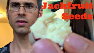 How to Eat Jackfruit Seeds Roasted and Boiled Weird fruit explorer  Ep 121 [upl. by Aela]