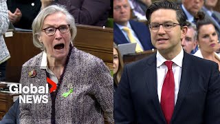 Opioid crisis Fiery debate erupts in House of Commons over Liberals safe supply policy [upl. by Aidua]