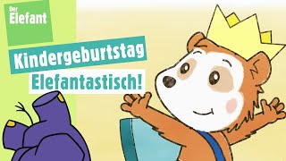 Bobo feiert Geburtstag amp Bobo geht auf den Dachboden  Der Elefant  WDR [upl. by Brodie]