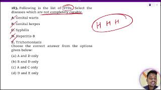 Following is the list of STDs Select the diseases which are not completely curable A Genital [upl. by Llezom]