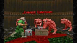 DOOM 1993 Knee Deep In The Dead creditsending [upl. by Ittocs660]