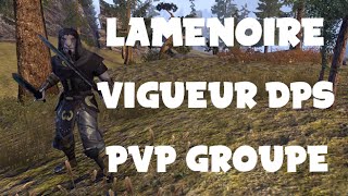 TESO 20 LAMENOIRE VIGUEUR DPS • PVP DE GROUPE • BUILD [upl. by Lambert]