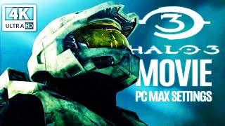 HALO 3 PC All Cutscenes 4K 60FPS Game Movie UltraHD [upl. by Bard]