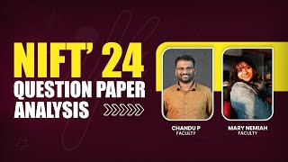 NIFT 2024 QUESTION PAPER ANALYSIS  NIFT GAT amp CAT SECTION  BDES 2024 nift nift2024 [upl. by Burr]