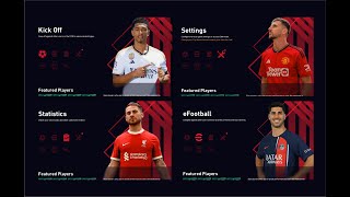 PES 2021 SMOKE PATCH THEME RED SEASON 2024 [upl. by Adnahcir]