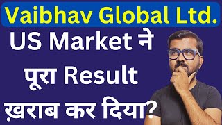 Vaibhav Global Q2 Results  Vaibhav Global Share Latest News [upl. by Amalle]