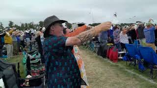 Cropredy 2024 Richard Digance Morris Dancing Hankey Waving [upl. by Atinus]