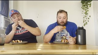 4th Of JULY Hot Dog Eating Contest Incredible Speed MUST WATCH [upl. by Llertnod251]