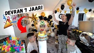 VERJAARDAG VAN DEVRAN VIEREN 7 JAAR  546 [upl. by Norahc396]