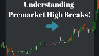 Understanding the Premarket High Break Strategy  Live Small Account Day Trading [upl. by Annauqaj]