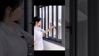 Custom energy efficient thermal break aluminum profile frame triple glazing casement window [upl. by Glanti]