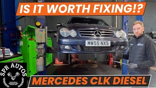 IS IT WORTH FIXING HIGH MILEAGE MERCEDES W209 CLK DIESEL [upl. by Hindorff643]