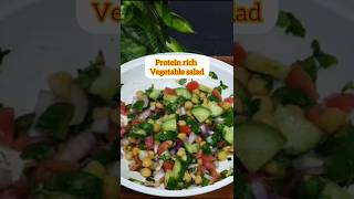 Protein rich salad recipe Vegetable saladChickpea recipe Food gang by simarshorts saladrecipe [upl. by Demy58]