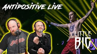 FIRST TIME REACTION Little Big  AntiPositive Live [upl. by Brott791]