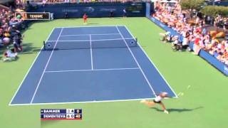 Elena Dementieva vs Sybille Bammer  Highlights [upl. by Aihsemek]